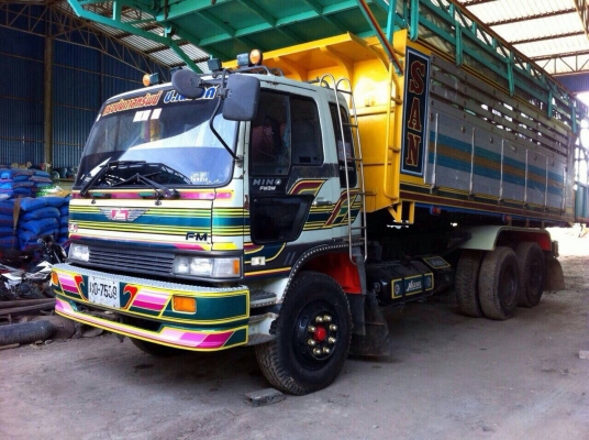 ขายHino fm3m. เครื่องเดิมเกียเดิม รถสวยคับ