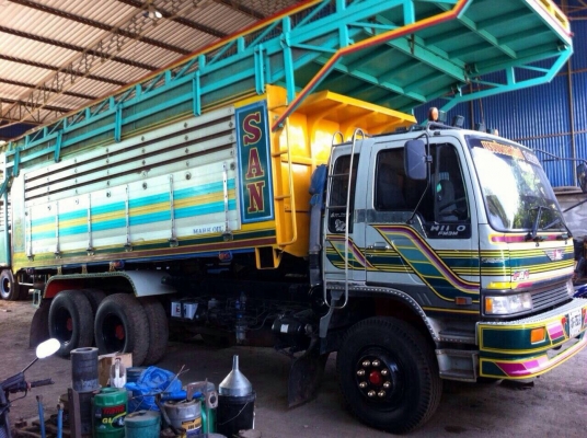 ขายHino fm3m. เครื่องเดิมเกียเดิม รถสวยคับ