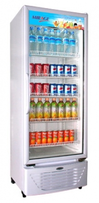 ตู้แช่เย็น Mirage รุ่น BC330F สีขาว ประตูกระจก