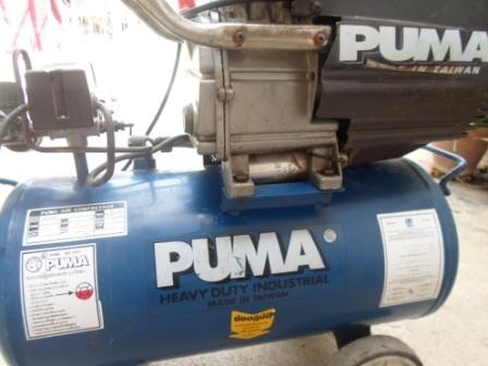 ปั๊มโรตารี พูมา สภาพสวย เหมือนใหม่ 3 แรง ถังจุ 30 ลิตร พร้อมใช้ไฟบ้าน 4,500