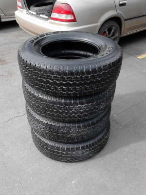 245/70R16 BRIDGE STONE DUELER H/T 840 มีชุด 4 เส้น โทร.081-427-3941 245/70R16 BRIDGE STONE DUELER H/T 840 มีชุด 4 เส้น โทร.081-427-3941