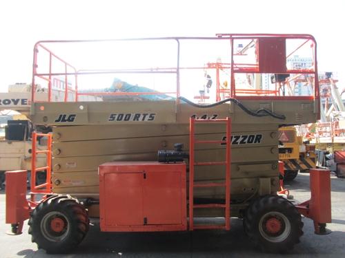 ขายรถกระเช้ามือสอง ยี่ห้อ JLG รุ่น 500RTS (สูง 15.24 M.) สภาพพร้อมใช้ มีรับประกัน ราคา 880,000 บาท เท่านั้น