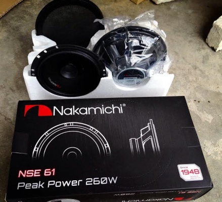 ลำโพงยี่ห้อ NAKAMICHI ขนาด 6.5 นิ้ว เมคอินเจแปน