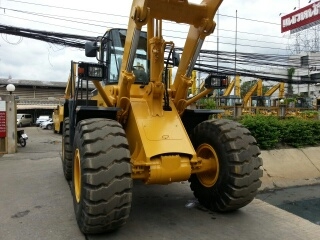 รถตักล้อยาง WA350-3-60083  สภาพสวย นำเข้าจากญี่ปุ่น ถึงไทยแล้ว รถจอดอยู่ที่ C.S. Motor (หลักสี่) โทร.081-373-0559