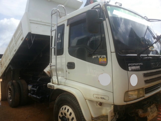 ขายรถอิซูซู เด้กก้า ยูโร่ 2 หกล้อดัมพ์ 200 แรง ปี 50