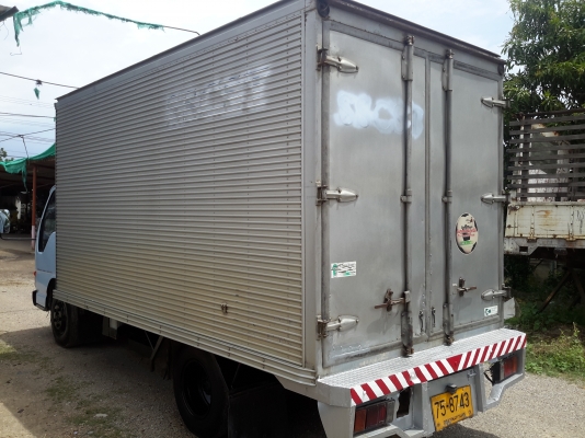 6 ล้อกลาง  *ตู้แห้ง*  ISUZU  NKR  110 แรงม้า *ยาว 4.30 ม.*  รถสวยเดิม_ สภาพพร้อมใช้งาน  *รถห้างแท้*  (มี.กระบะเปลี่ยนให้)