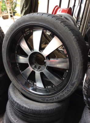 ขายล้อขอบ22 6รู พร้อมยางสภาพดี สวยๆ ถูกๆครับ 17000.-
