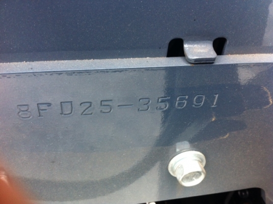 TOYOTA 8FD25 รถใหม่ นำเข้าจากญี่ปุ่น