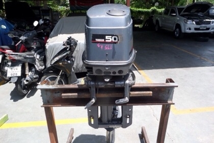 ขาย เครื่อง YAMAHA 50 แรง 2 จังหวะ นำเข้าจากญี่ปุ่น เครื่องติดง่ายเดินดี ราคา 68,000