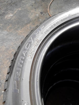 Michelin plymacy ht 215/50R17 tel.081-427-3941