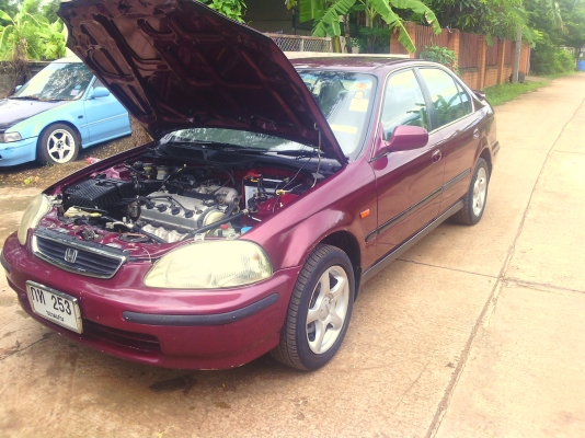 ขาย HONDAชีวิค ตาโต ปี40 เครื่องหัวฉีด 1.6กระจกไฟฟ้า แอร์เย็น ล้อแมก ภาษีไม่ขาด