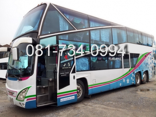ขายรถบัส 8 ล้อ VIP สภาพพร้อมใช้ เครื่องฮีโน่ K 13