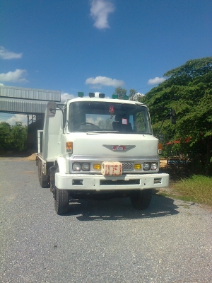 ขายรถเทลเลอร์สิบล้อ2เพลา บรรทุกรถเกี่ยว