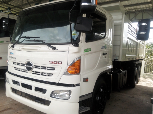 ขายดาวน์รถ 10 ล้อดัมพ์ HINO FM8JNLD 251 PS 260 แรงม้า กระบะดัมพ์สามมิตร ขายดาวน์ 568000
