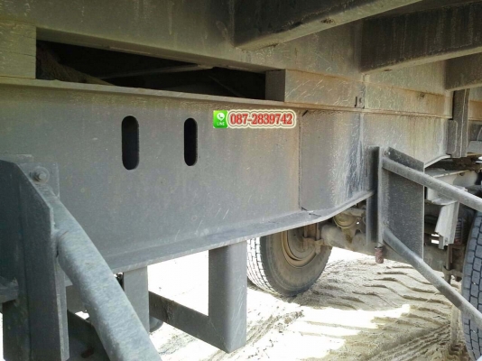 ขายรถดั้มพ์ 22 ล้อ พ่วงแม่-ลูก กระบะสามมิตร HINO 344 แรงม้า