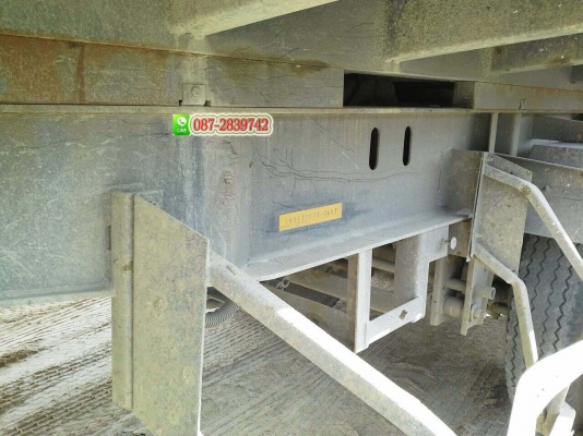 ขายรถดั้มพ์ 22 ล้อ พ่วงแม่-ลูก กระบะสามมิตร HINO 344 แรงม้า