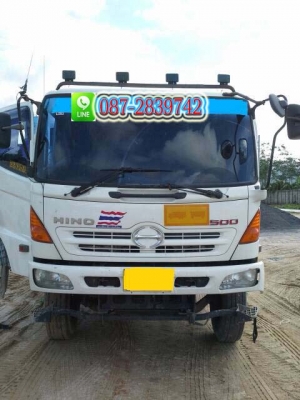 ขายรถดั้มพ์ 22 ล้อ พ่วงแม่-ลูก กระบะสามมิตร HINO 344 แรงม้า