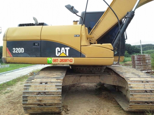 ขายรถแบคโฮ CAT 320 D 6,XXX ชม.