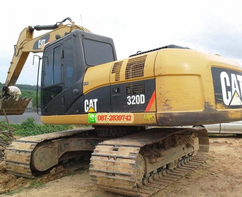 ขายรถแบคโฮ CAT 320 D 6,XXX ชม.