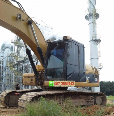 ขายรถแบคโฮ CAT 320 D 6,XXX ชม.