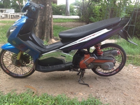 ราคาเบาควันไม่ไหลNOUVO MX พรบ ภาษีครบไม่ขาด รถกรุงเทพ