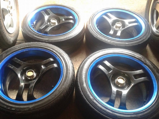 ขายคับ Advan แท้17" 8*8et35 ฝาครบคับล้อเดิมยุ่นคับสีเดิม