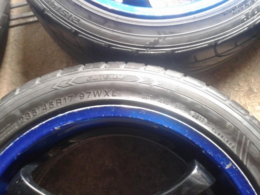 ขายคับ Advan แท้17" 8*8et35 ฝาครบคับล้อเดิมยุ่นคับสีเดิม