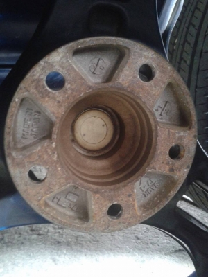 ขายคับ Advan แท้17" 8*8et35 ฝาครบคับล้อเดิมยุ่นคับสีเดิม