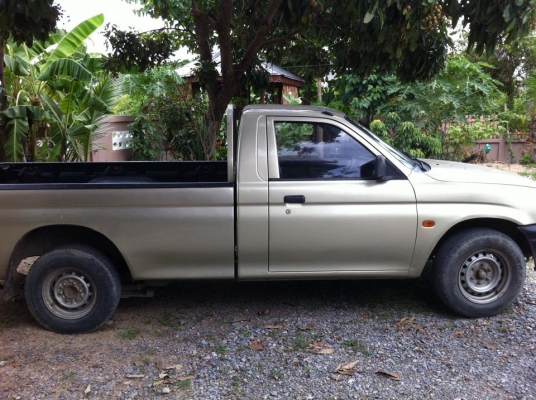 ขายรถกระบะMitsu Strada ตอนเดียวช่วงยาวสำหรับลุยและใช้งาน สภาพเครื่องดีมาก ต่อทะเบียนและภาษีได้ตลอด ขายสด 57,000.-บาท สนใจติดต่อ Gun Chiangmai 093-9319456