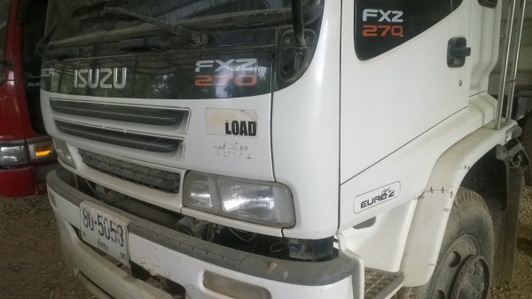 10ล้อดั้ม270แรง ISUZU FXZ23NZF2 4 ยูโร2 แมคโหลด ปลายปี*49 รถสวย..เดิมๆ...ห้างแท้ เครื่องสวย.คัสซีสวย ยางเต็ม
