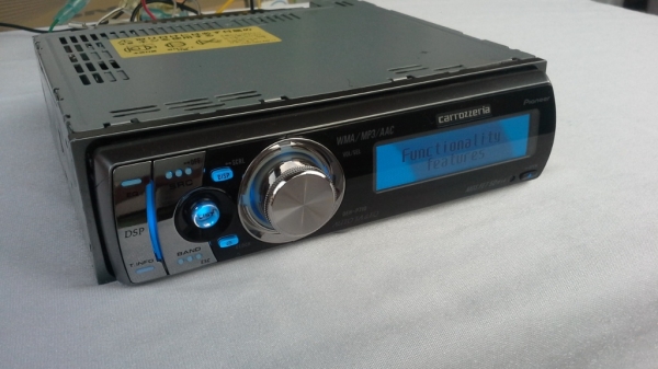 Front 1Din Pioneer Carozzeria มือสองจากญี่ปุ่น สภาพสวยกริบ ถูกๆ