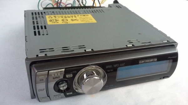 Front 1Din Pioneer Carozzeria มือสองจากญี่ปุ่น สภาพสวยกริบ ถูกๆ