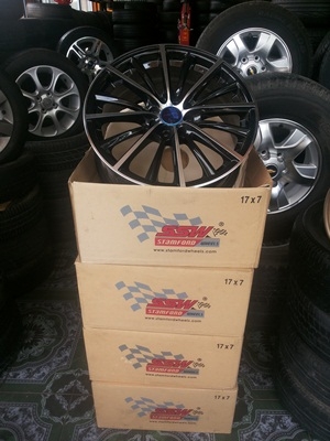 ขายล้อแม็ก(ใหม่) 17x7 SSW 8x100/114.3 OFF 45 4 วง ขายล้อแม็ก(ใหม่) 17x7 SSW 8x100/114.3 OFF 45 4 วง