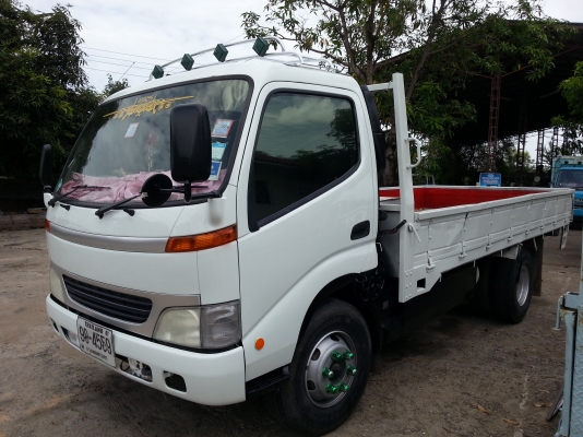 รถยังใช้อยู่ ใช้ดีมากๆ..ขาย 6ล้อกลาง HINO dutro cng สภาพสวย ที่สระบุรี