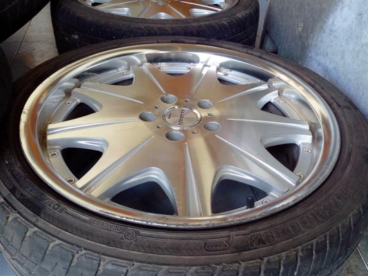 ขายล้อแม็กซ์ W WORK D3S ขอบ18 5รู114.3 หน้าตื้น หลังลึก กว้าง8