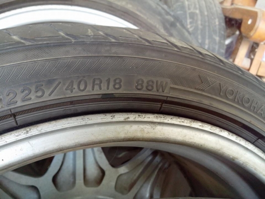 ขายล้อแม็กซ์ W WORK D3S ขอบ18 5รู114.3 หน้าตื้น หลังลึก กว้าง8