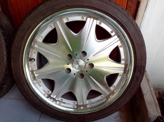 ขายล้อแม็กซ์ W WORK D3S ขอบ18 5รู114.3 หน้าตื้น หลังลึก กว้าง8