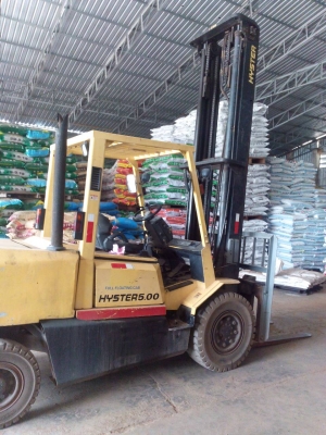 ขายรถยก HYSTER ขนาด 5 ตัน เสาสูง 6 เมตรไซซิฟ