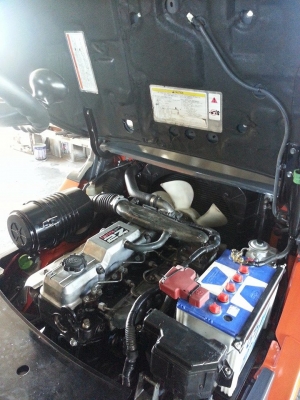 ขาย ฟอล์คลิฟต์  TOYOTA 8FD30  รถปี 2009