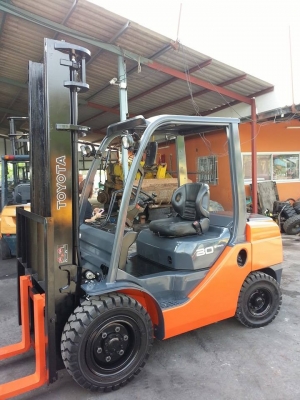 ขาย ฟอล์คลิฟต์  TOYOTA 8FD30  รถปี 2009