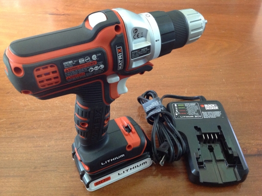 ขายสว่านไขควงไร้สาย BLACK&amp;DECKER BDCDMT120 Lithium ion 20V