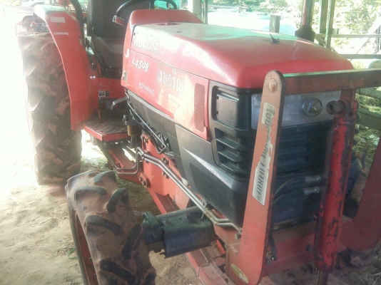 270000บาท ขายด่วน Kubota L4508 ตามสภาพ แถม ผานพรวน 6x22"  ผานดันหน้าตราช้าง