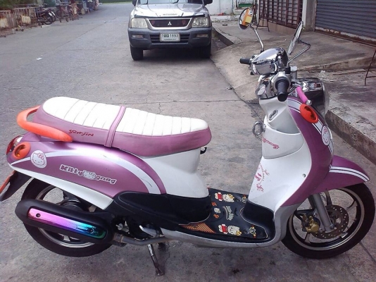 Fino ปี 51 สีชมพู ขาว  เครื่องดีแน่น มีเล่ม เอกสารครบ ขับกลับได้เลยค่ะ