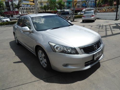 HONDA - ACCORD -  2.4 i-VTEC AT ปี2008 สีเงิน(ตะกั่ว) เกียร์อัตโนมัติ เครื่องเบนซิน 2400cc