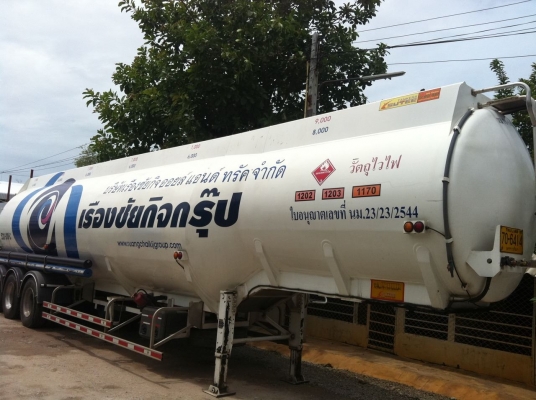 หางแท้งค์น้ำมัน 3 เพลา 43,000 ลิตร