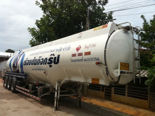 หางแท้งค์น้ำมัน 3 เพลา 43,000 ลิตร