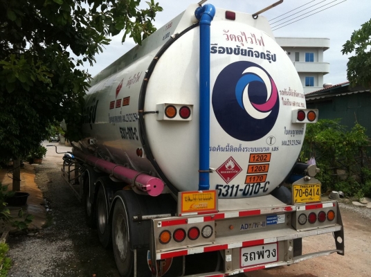 หางแท้งค์น้ำมัน 3 เพลา 43,000 ลิตร