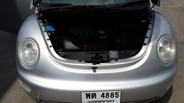 VOLKSWAGEN - NEW BEETLE - 2.0 AT ปี2002 สีเงิน(ตะกั่ว) เกียร์อัตโนมัติ เครื่องเบนซิน 2000cc VOLKSWAGEN - NEW BEETLE - 2.0 AT ปี2002 สีเงิน(ตะกั่ว) เกียร์อัตโนมัติ เครื่องเบนซิน 2000cc