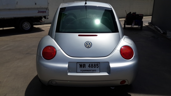 VOLKSWAGEN - NEW BEETLE - 2.0 AT ปี2002 สีเงิน(ตะกั่ว) เกียร์อัตโนมัติ เครื่องเบนซิน 2000cc VOLKSWAGEN - NEW BEETLE - 2.0 AT ปี2002 สีเงิน(ตะกั่ว) เกียร์อัตโนมัติ เครื่องเบนซิน 2000cc