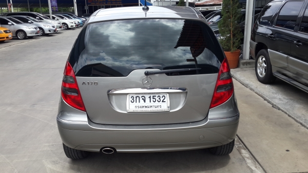 MERCEDES-BENZ - A-CLASS - A170 1.7 AT ปี2006 สีเทา เกียร์อัตโนมัติ เครื่องเบนซิน 1700cc MERCEDES-BENZ - A-CLASS - A170 1.7 AT ปี2006 สีเทา เกียร์อัตโนมัติ เครื่องเบนซิน 1700cc
